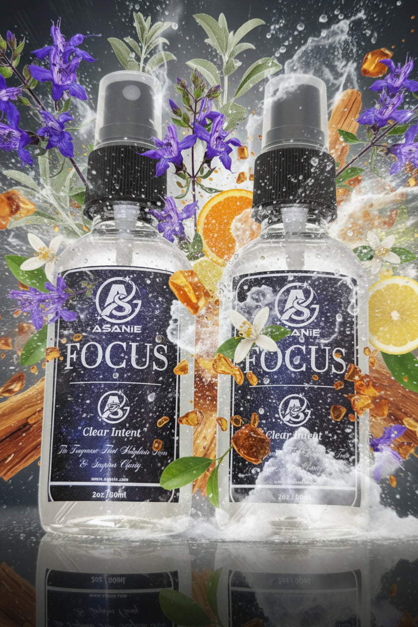 Asanie: Focus – Clear Intent (2oz / 60ml)